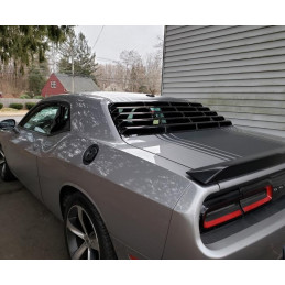 Žaluzie zadního okna - lesklá černá