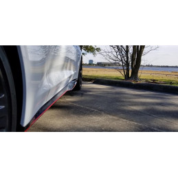 Boční prahy ve stylu ZL1 - černé leskle