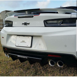 Zadní difuzor pro čtyřmi výfuky ZL1 / SS Style s žebry