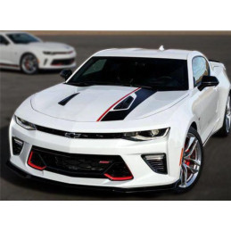 Spodní mřížka s červeným akcentem