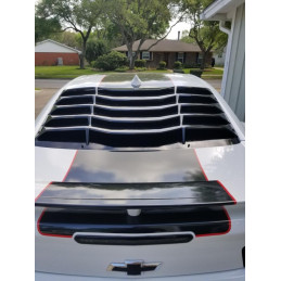 Žaluzie zadního okna - lesklá černá