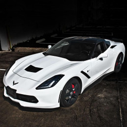 Boční prahy Grand Sport Z06 ZR1 - lesklá černá