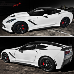 Boční prahy Grand Sport Z06 ZR1 - lesklá černá