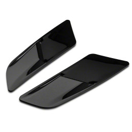 Výdechy větrací kapoty - lesklá černá