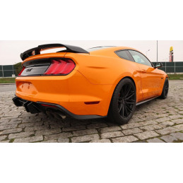 Závodní stylový zadní difuzor