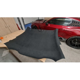 Potažení stropnice alcantarou