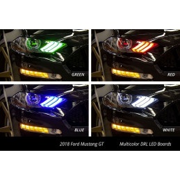 Hlavní světlomet s funkci sekvenčních blinkru a barevného nastavení