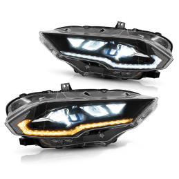 Hlavní světlomet se sekvenční a dynamickou světlometem