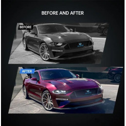 Hlavní světlomet se sekvenční a dynamickou světlometem