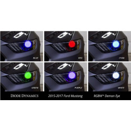 2015-2017 Ford Mustang Multicolor Demon Eye Kit