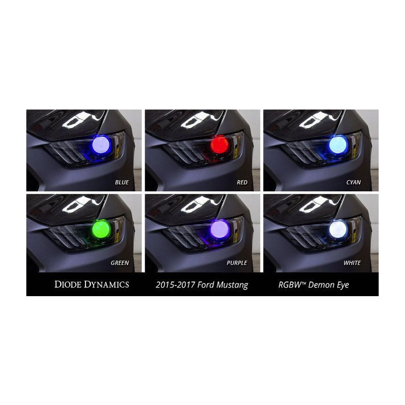 2015-2017 Ford Mustang Multicolor Demon Eye Kit