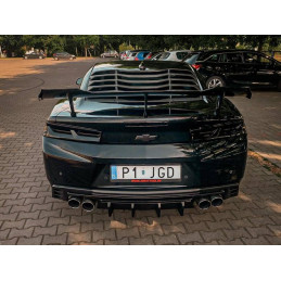 Zadní difuzor s ploutvemi - Single/Quad výfukové koncovky (CAMARO 16-21 všechny kromě ZL1)