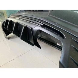 Zadní difuzor s ploutvemi - Single/Quad výfukové koncovky (CAMARO 16-21 všechny kromě ZL1)