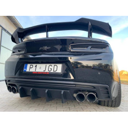 Zadní difuzor s ploutvemi - Single/Quad výfukové koncovky (CAMARO 16-21 všechny kromě ZL1)