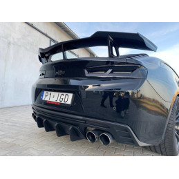 Zadní difuzor s ploutvemi - Single/Quad výfukové koncovky (CAMARO 16-21 všechny kromě ZL1)