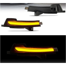 Dynamická směrová světla v bočních zrcátkách pro Ford Mustang 2015-2022