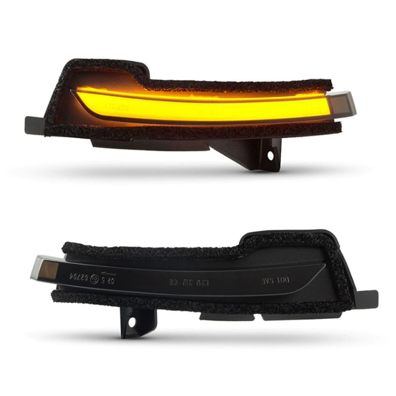 Dynamická směrová světla v bočních zrcátkách pro Ford Mustang 2015-2022