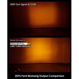 Sekvenční LED směrová světla pro 2015-2017 Ford Mustang (pár)
