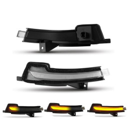 Dynamická směrová světla v bočních zrcátkách pro Ford Mustang 2015-2022