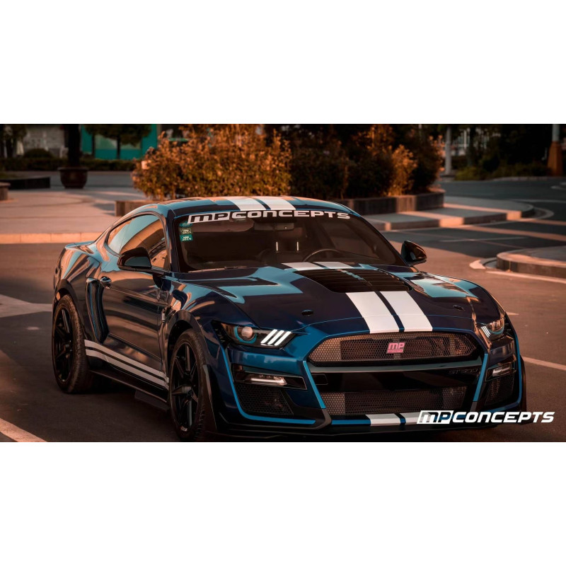 GT500 1:1 Body Kit – kompletní přední sada (FORD MUSTANG 2015-2017 GT, V6, Ecoboost)