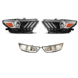 GT500 1:1 Body Kit – kompletní přední sada (FORD MUSTANG 2018-2022 GT, V6, Ecoboost)