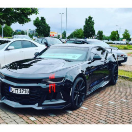 Boční prahy ve stylu ZL1 - černé leskle