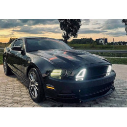 Hliníková kapota ve stylu GT500 – nelakovaná (MUSTANG 13-14 V6, GT)