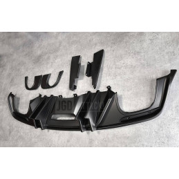 Zadní difuzor ve stylu SPEED – jednoduché/čtyři koncovky výfuku (MUSTANG 15-17 GT Premium, EcoBoost Premium)