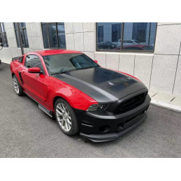 Hliníková kapota GT500 SHELBY Style – Nelakovaná (MUSTANG 10-12 GT500, 13-14 všechny)