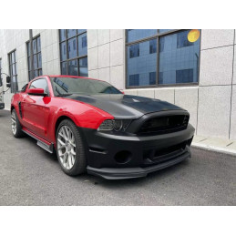 Hliníková kapota GT500 SHELBY Style – Nelakovaná (MUSTANG 10-12 GT500, 13-14 všechny)