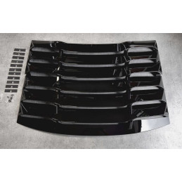 Žaluzie zadního okna ve stylu IK – leskle černá (CHARGER 11-22)