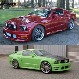 Přední nárazník ve stylu RACER – sada (MUSTANG 05-09 V6)