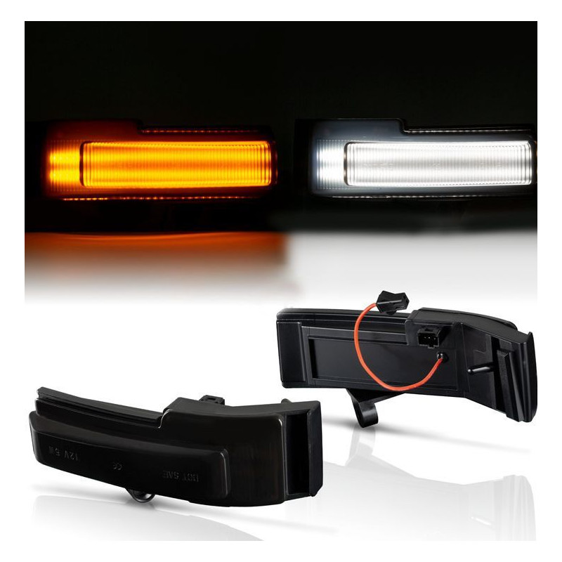 LED zrcadlový sekvenční směrový signál s DRL (F150 15-18)