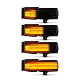 LED zrcadlový sekvenční směrový signál s DRL (F150 15-18)