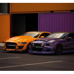 Přední nárazník ve stylu MP + LED směrová světla (MUSTANG 13-14)