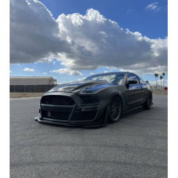 Přední nárazník ve stylu MP + LED směrová světla (MUSTANG 13-14)