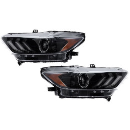 FULL LED světlomety – sada (MUSTANG 15-17 USA)