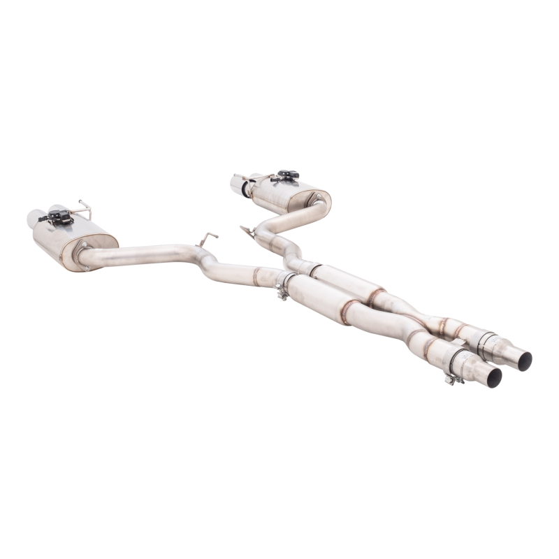 Výfuk XFroce 3" Cat-Back výfuk s oválnými tlumiči Varex, nerezová ocel 304