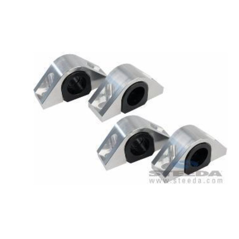 PŘEDNÍ A ZADNÍ DRŽÁKY STABILIZÁTORU STEEDA S550 MUSTANG BILLET