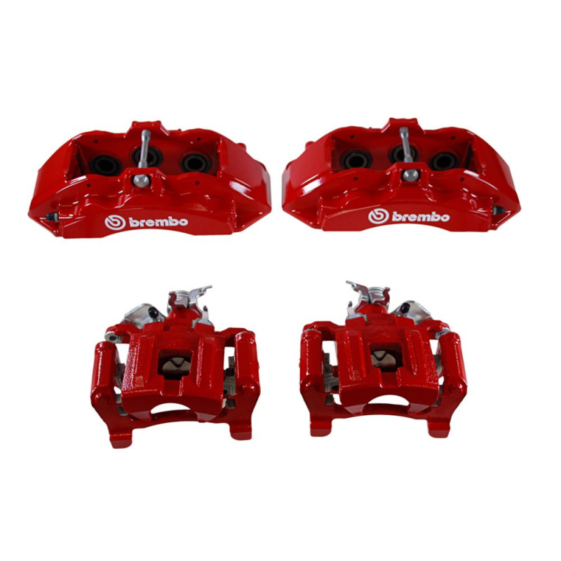 Brembo brzdy přední, 6ti-pístové + zadní Mustang Performance 2015+