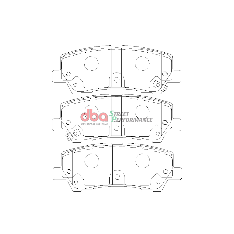 Zadní brzdové destičky SP Type