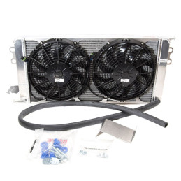 TŘÍPRŮCHODOVÝ VÝMĚNÍK TEPLA VMP S DVOJITÝM VENTILÁTOREM PRO MUSTANG 15+