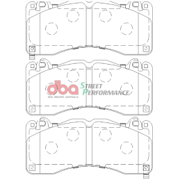 Přední brzdové destičky SP Type