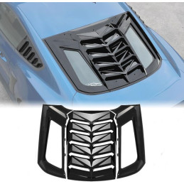 Kryt sluneční clony pro Mustang 2015-2023 - černý lesk