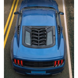 Kryt sluneční clony pro Mustang 2015-2023 - černý lesk