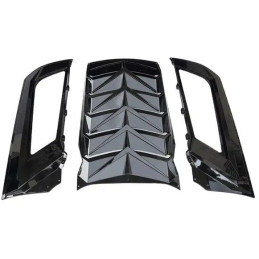 Kryt sluneční clony pro Mustang 2015-2023 - černý lesk