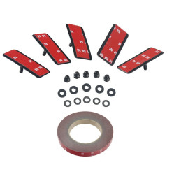 Kryt sluneční clony pro Mustang 2015-2023 - černý lesk