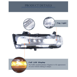 Přední směrová světla s mlhovkou a Sekvenční blinkrem