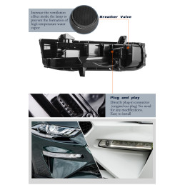 Přední směrová světla s mlhovkou a Sekvenční blinkrem