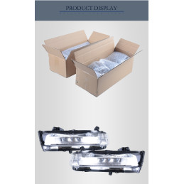 Přední směrová světla s mlhovkou a Sekvenční blinkrem